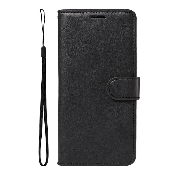 EIDERWOOD iPhone 17 Pro Kunstlæder Cover m. Pung & Strop - Sort