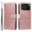 EIDERWOOD iPhone 17 Pro Kunstlæder Cover m. Pung & Strop - Rose Gold