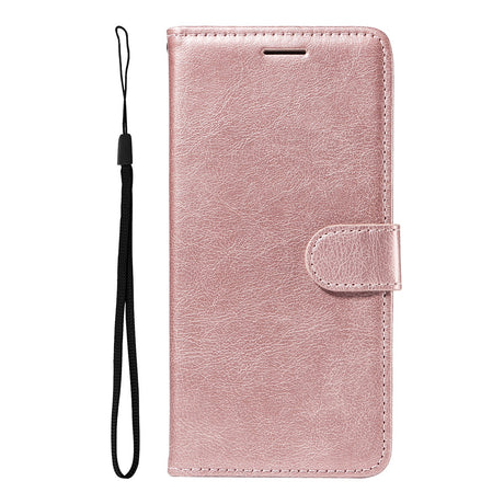 EIDERWOOD iPhone 17 Pro Kunstlæder Cover m. Pung & Strop - Rose Gold