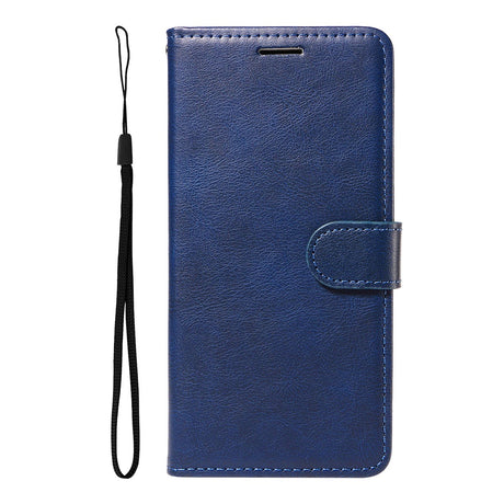 EIDERWOOD iPhone 17 Pro Kunstlæder Cover m. Pung & Strop - Blå