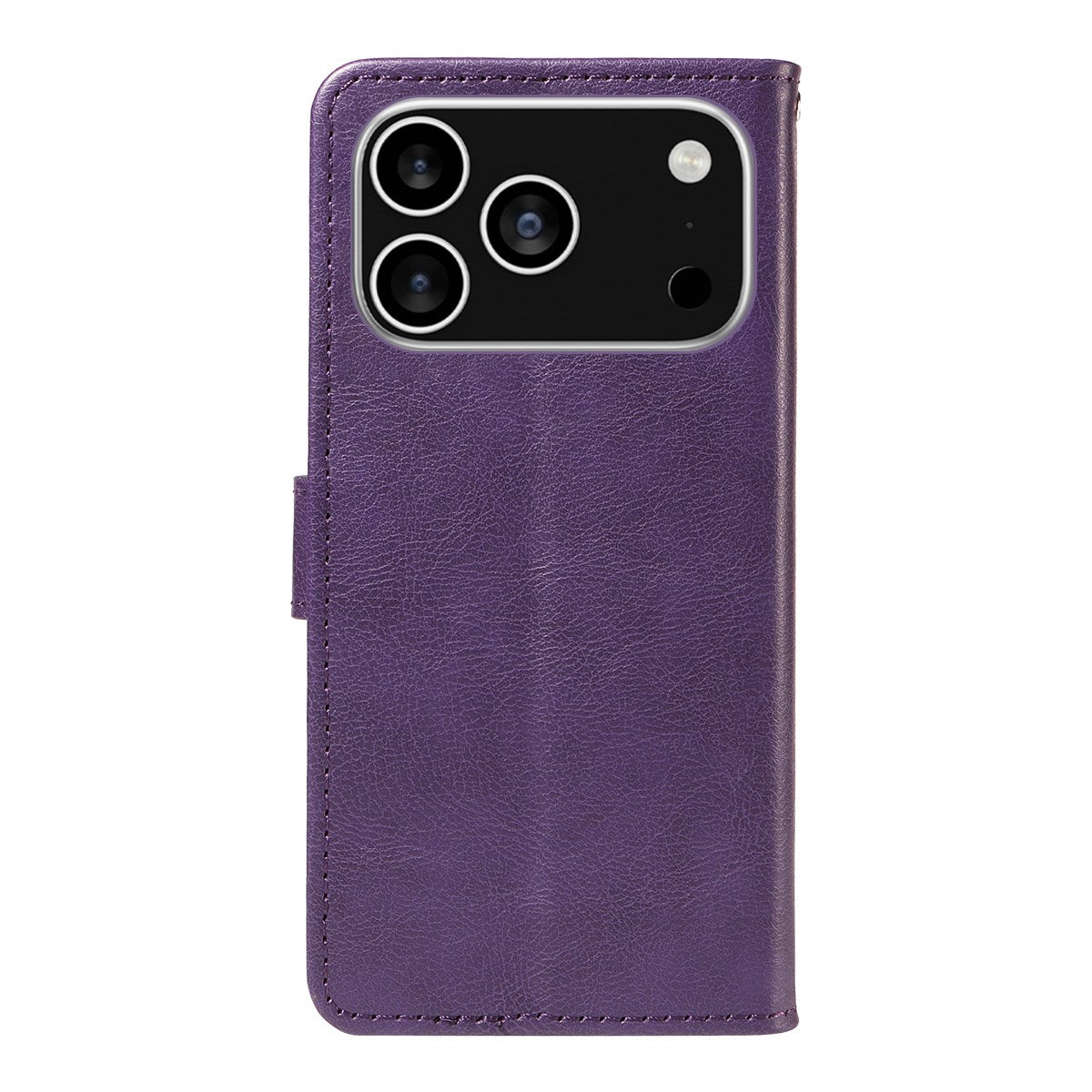 EIDERWOOD iPhone 17 Pro Kunstlæder Cover m. Pung & Strop - Lilla