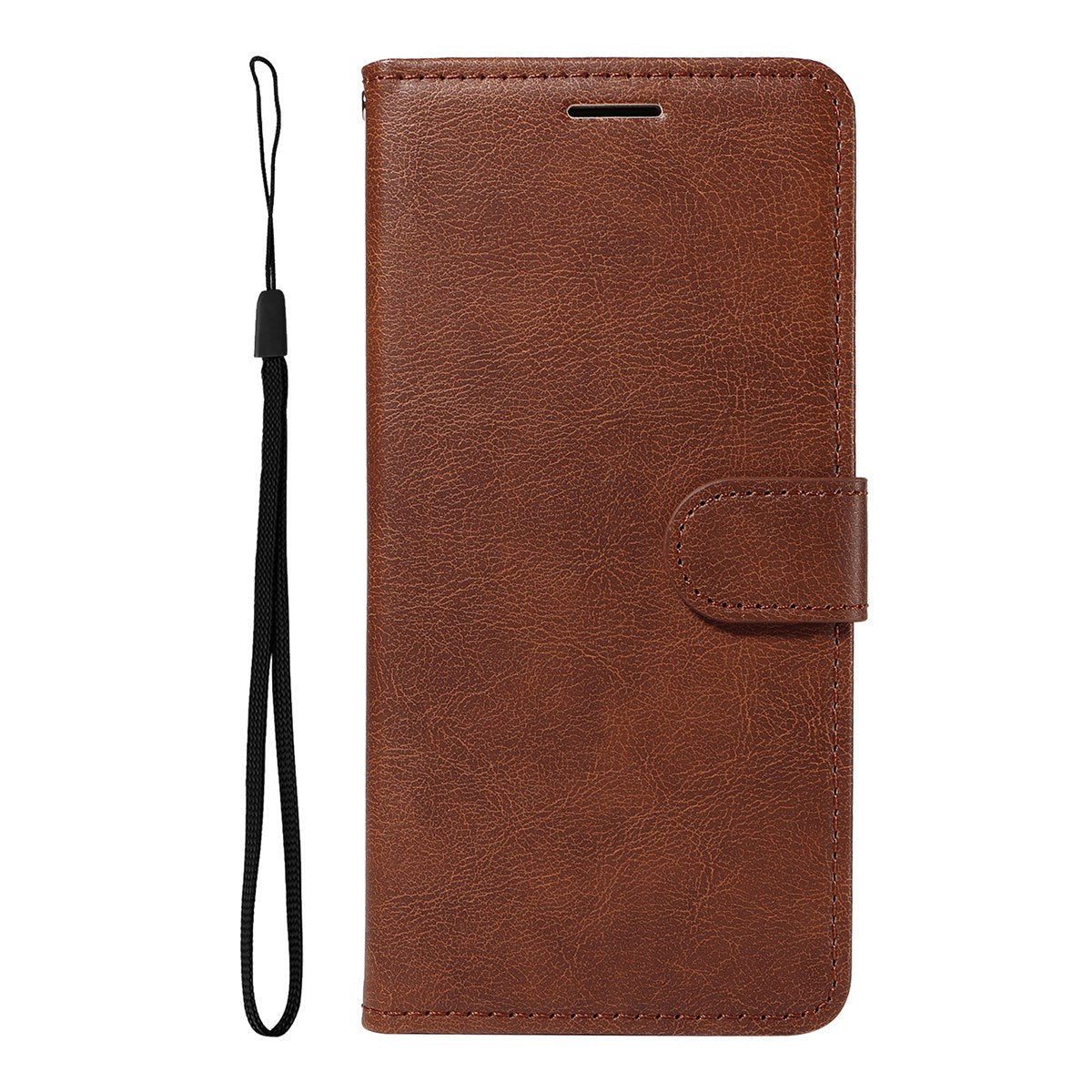 EIDERWOOD iPhone 17 Pro Kunstlæder Cover m. Pung & Strop - Brun