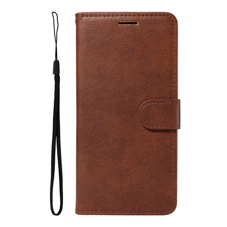 EIDERWOOD iPhone 17 Pro Kunstlæder Cover m. Pung & Strop - Brun