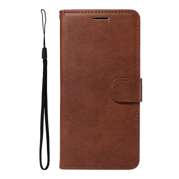 EIDERWOOD iPhone 17 Pro Kunstlæder Cover m. Pung & Strop - Brun