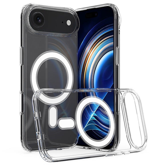 EIDERWOOD iPhone Air Hybrid Plastik Cover - MagSafe Kompatibel - Gennemsigtig