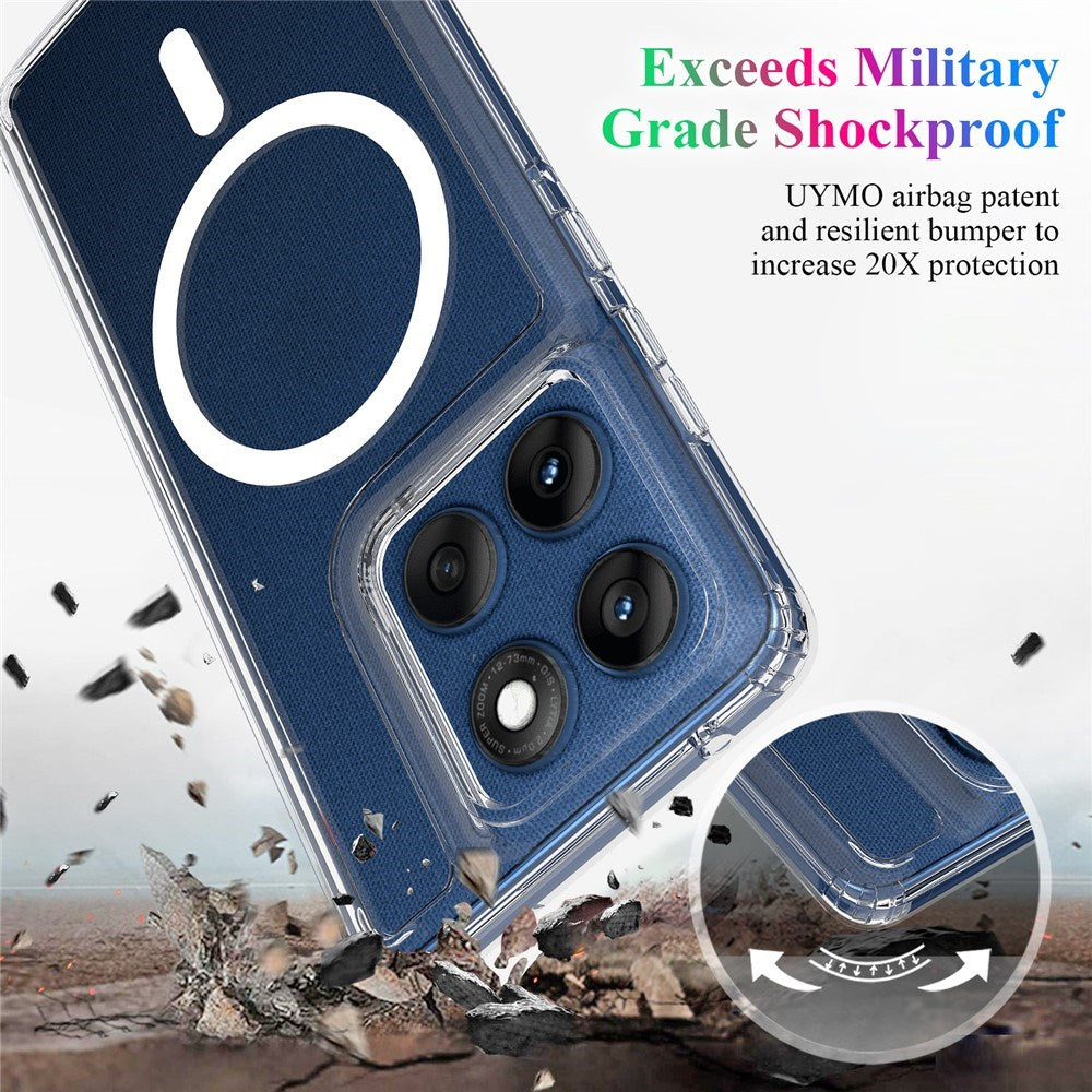 EIDERWOOD Motorola Edge 60s / Edge 60 Fusion / Edge 60 MagSafe Cover - Gennemsigtig