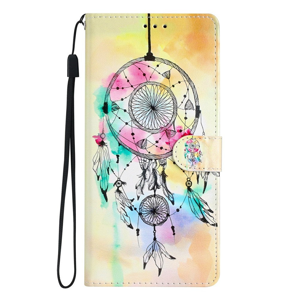 EIDERWOOD iPhone Air Imiteret Læder Cover m. Pung & Strop - Drømmefanger