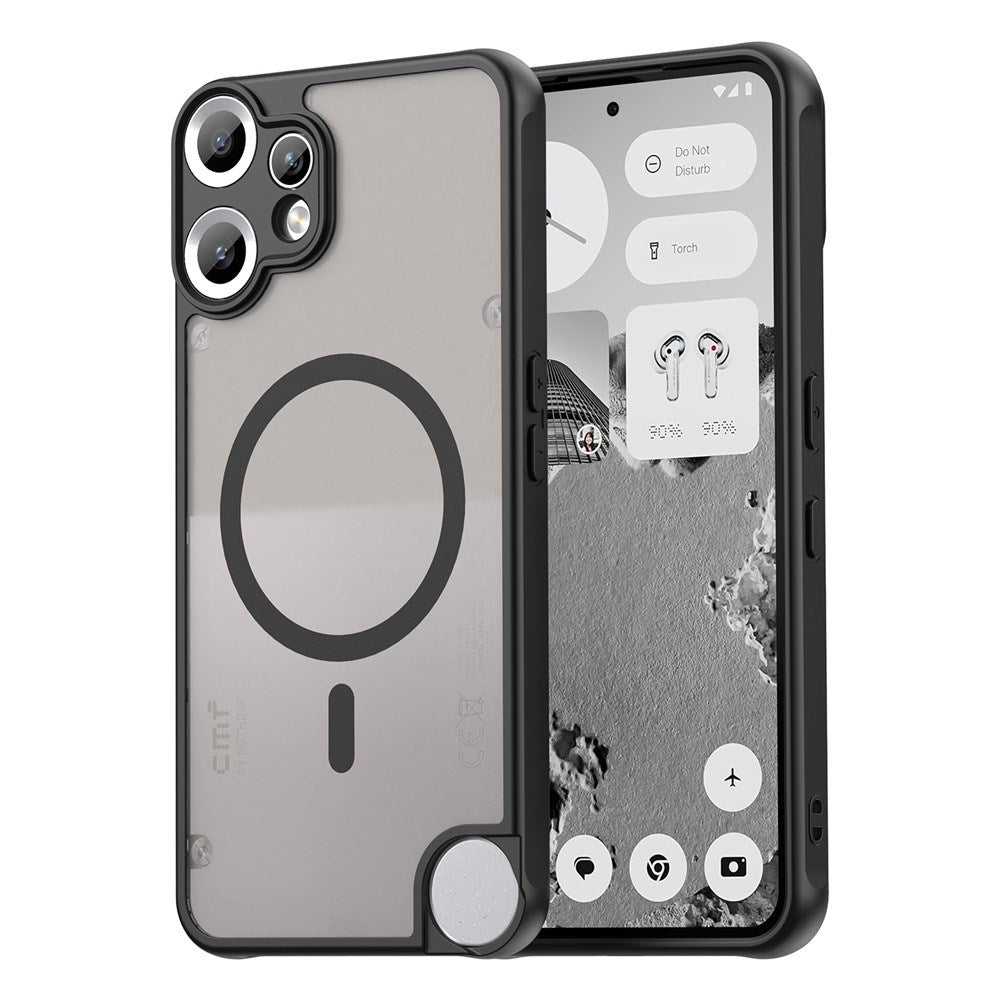 Nothing CMF Phone 2 Pro EIDERWOOD Hybrid Plastik Cover - MagSafe Kompatibel - Sort