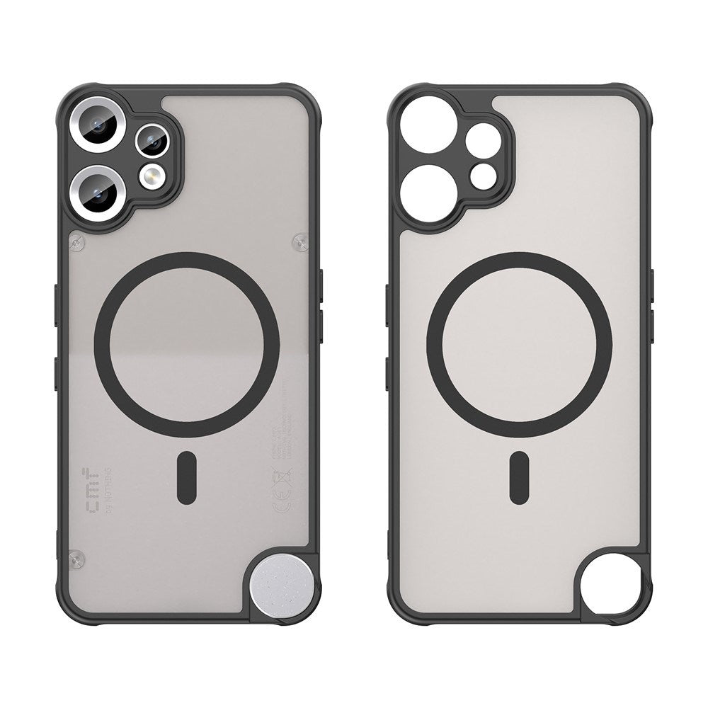 Nothing CMF Phone 2 Pro EIDERWOOD Hybrid Plastik Cover - MagSafe Kompatibel - Sort
