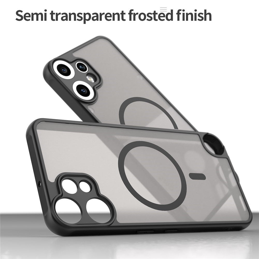 Nothing CMF Phone 2 Pro EIDERWOOD Hybrid Plastik Cover - MagSafe Kompatibel - Sort