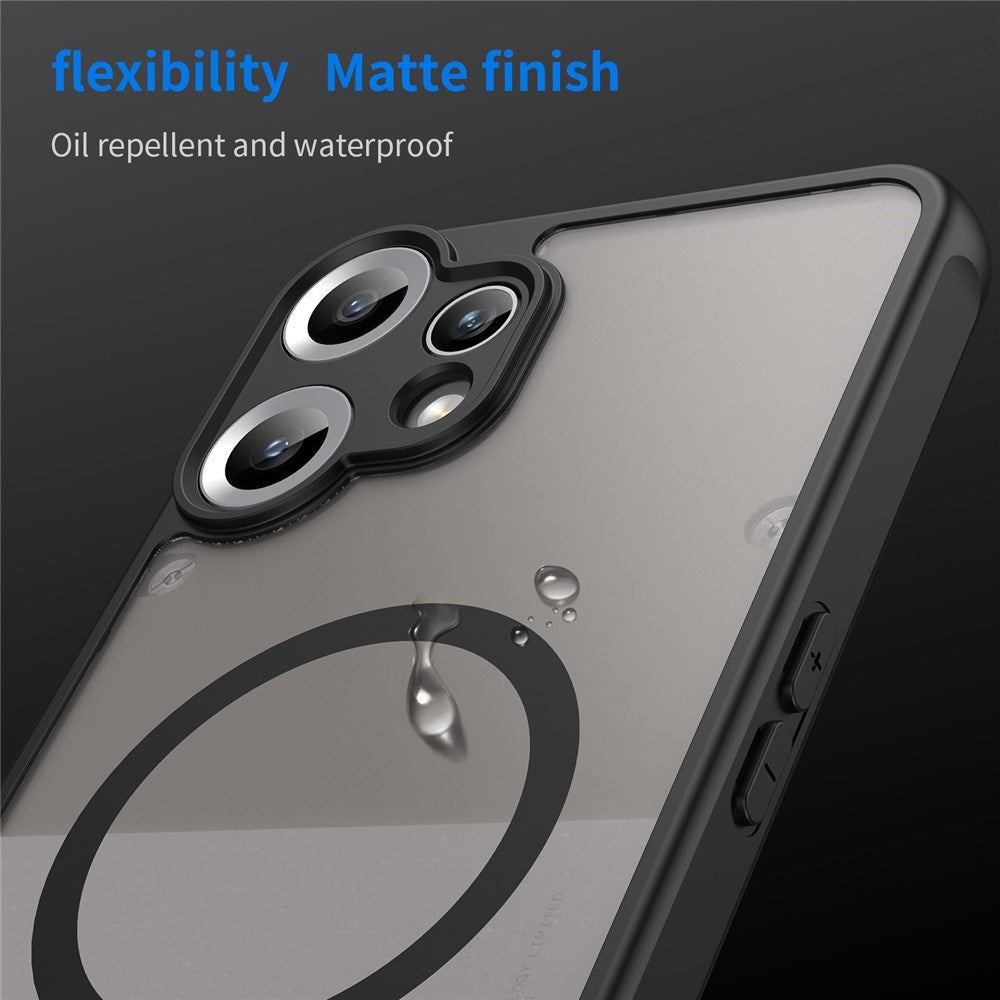 Nothing CMF Phone 2 Pro EIDERWOOD Hybrid Plastik Cover - MagSafe Kompatibel - Sort