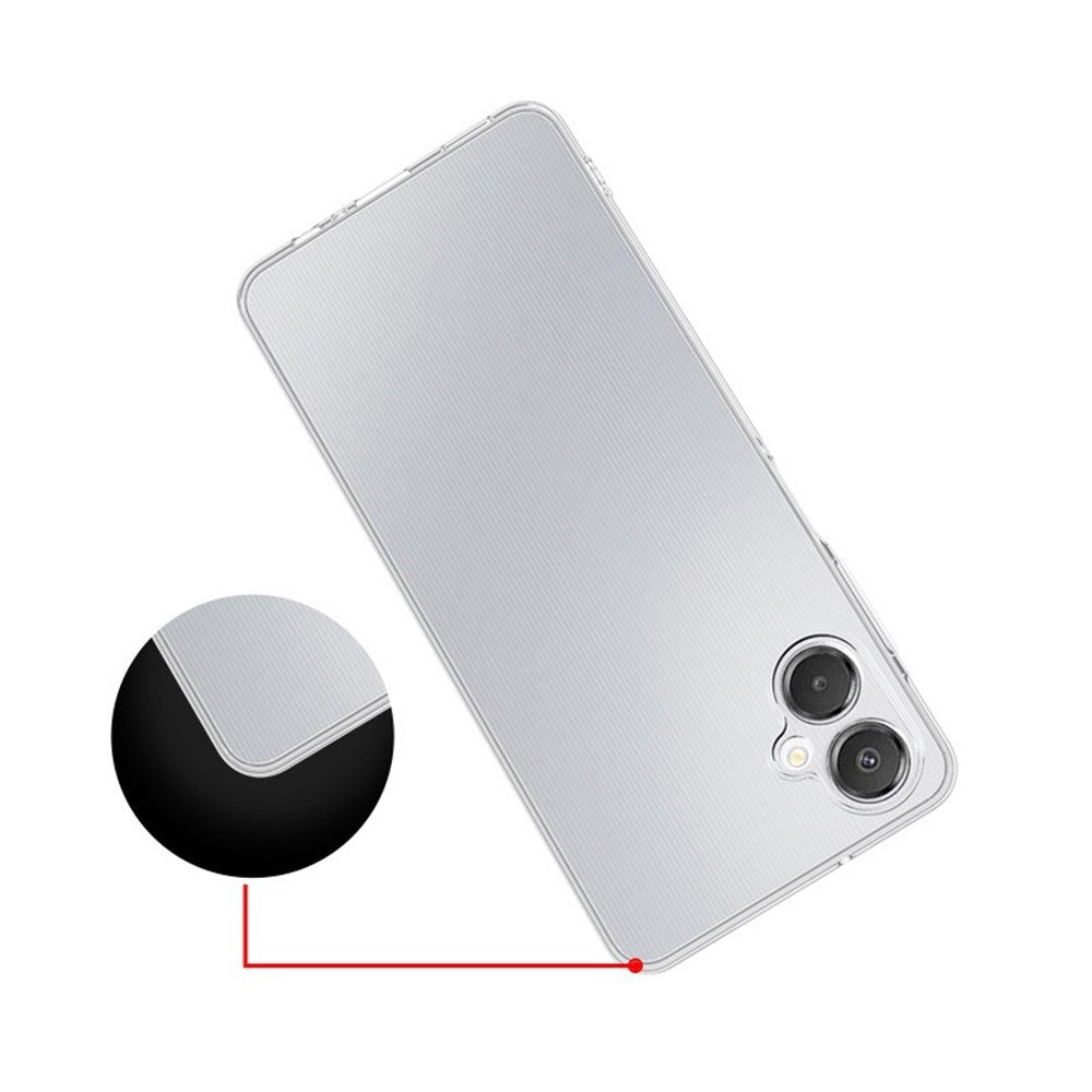 Samsung Galaxy A07 EIDERWOOD Fleksibelt Plastik Cover - Gennemsigtig