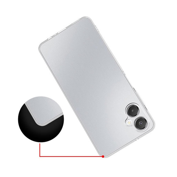 Samsung Galaxy A07 EIDERWOOD Fleksibelt Plastik Cover - Gennemsigtig