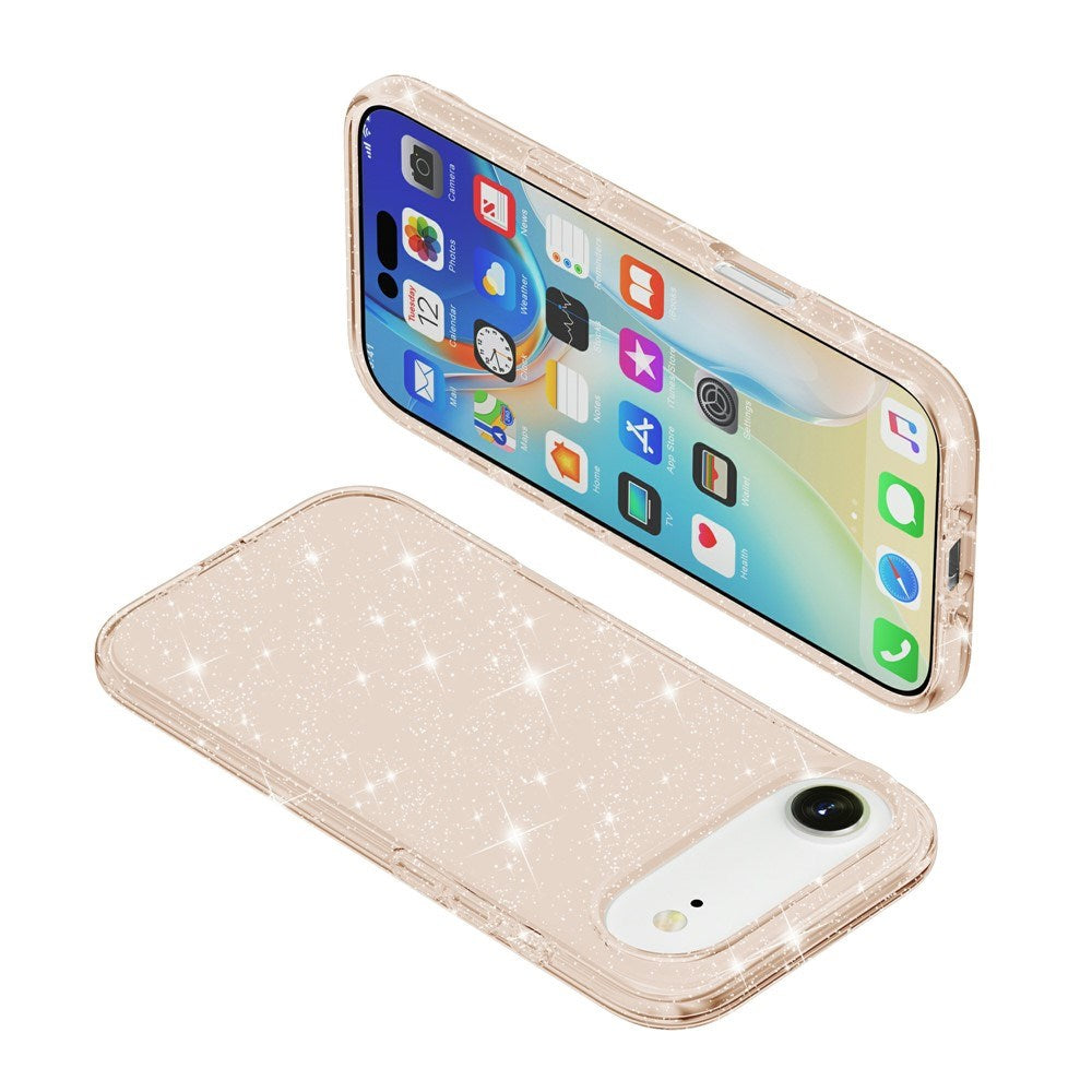 EIDERWOOD iPhone Air Hybrid Plastik Cover - Guld Glitter