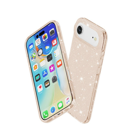 EIDERWOOD iPhone Air Hybrid Plastik Cover - Guld Glitter