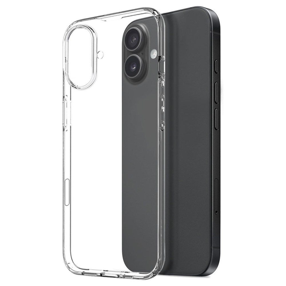 NORTHJO iPhone 17 3-i-1 Beskyttelsessæt m. Fleksibelt Plastik Cover / Hærdet Skærmbeskyttelsesglas / Kameralinsebeskyttelsesglas - Gennemsigtig