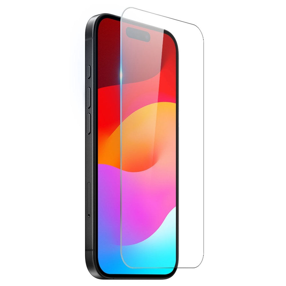 NORTHJO iPhone 17 3-i-1 Beskyttelsessæt m. Fleksibelt Plastik Cover / Hærdet Skærmbeskyttelsesglas / Kameralinsebeskyttelsesglas - Gennemsigtig