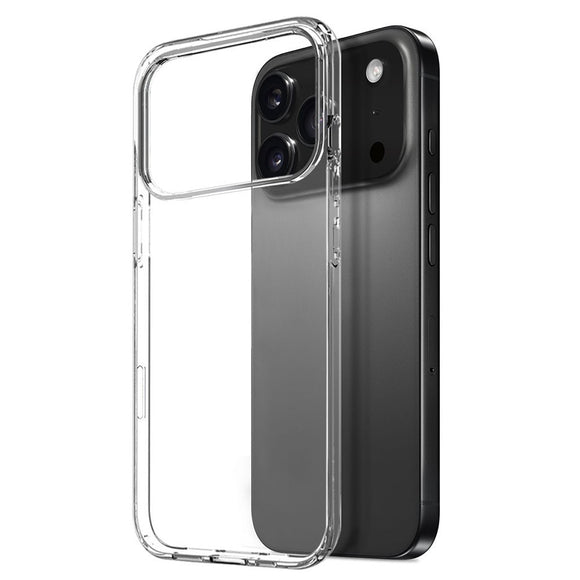 NORTHJO iPhone 17 Pro 3-i-1 Beskyttelsessæt m. Fleksibelt Plastik Cover / Hærdet Skærmbeskyttelsesglas / Kameralinsebeskyttelsesglas - Gennemsigtig