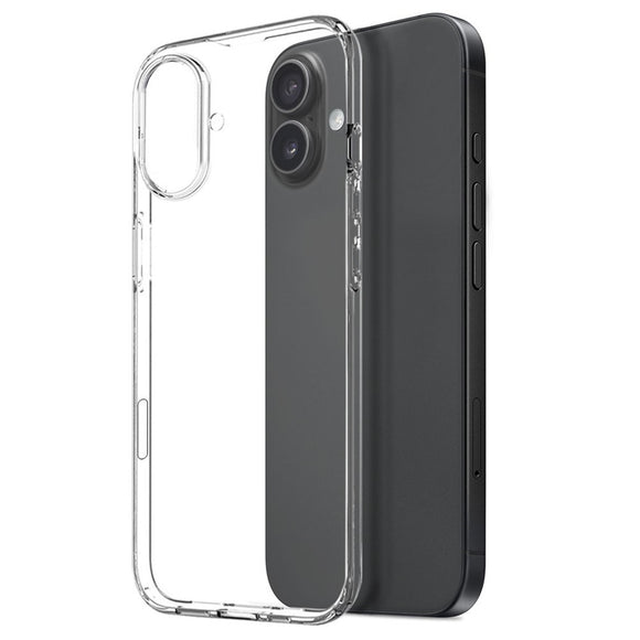 NORTHJO iPhone 17 2-i-1 Beskyttelsessæt m. Fleksibelt Plastik Cover & Hærdet Skærmbeskyttelsesglas - Gennemsigtig