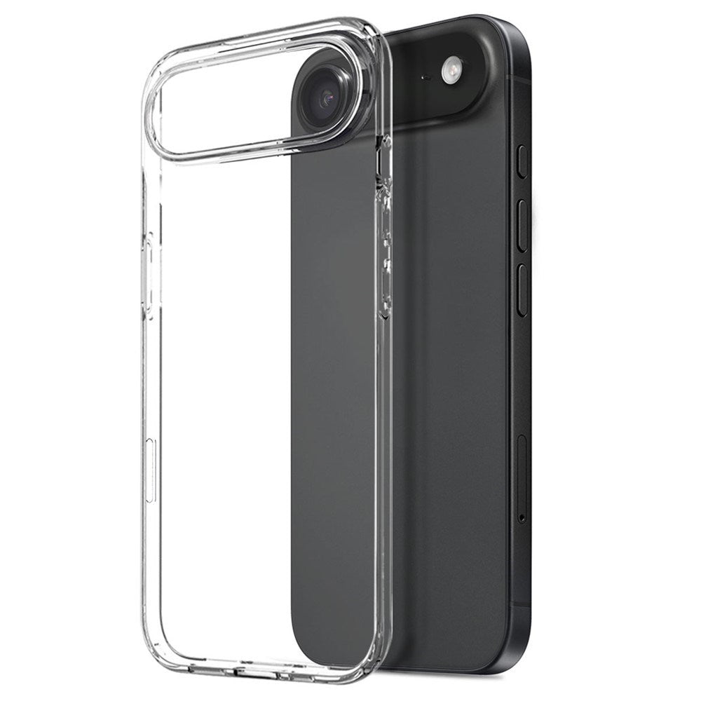 NORTHJO iPhone Air 2-i-1 Beskyttelsessæt m. Fleksibelt Plastik Cover & Hærdet Skærmbeskyttelsesglas - Gennemsigtig