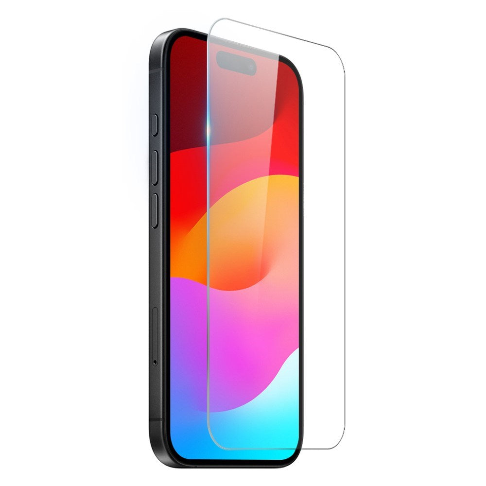 NORTHJO iPhone Air 3-i-1 Beskyttelsessæt m. Stødabsorberende Fleksibelt Plastik Cover / Hærdet Skærmbeskyttelsesglas / Kameralinsebeskyttelsesglas - Gennemsigtig