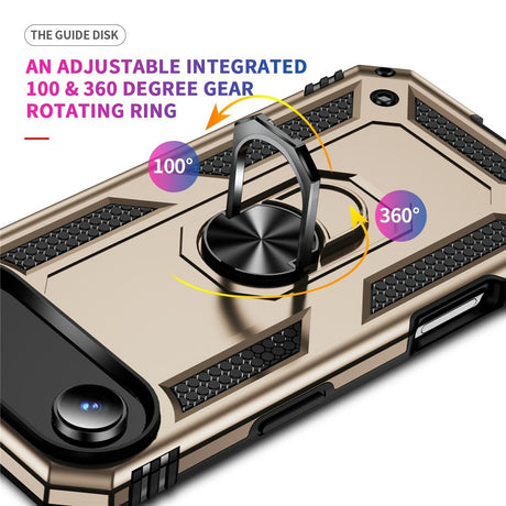 EIDERWOOD iPhone Air Hybrid Håndværker Cover m. Kickstand - Guld