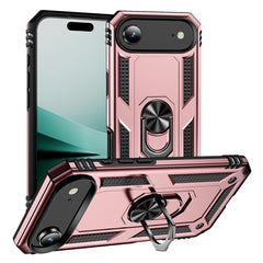 EIDERWOOD iPhone Air Hybrid Håndværker Cover m. Kickstand - Rose Gold