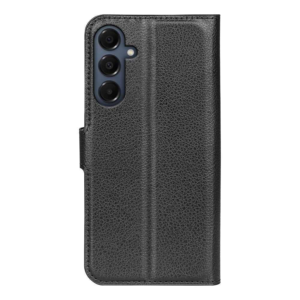EIDERWOOD Samsung Galaxy A17 (5G) Litchi Kunstlæder Cover m. Pung - Sort
