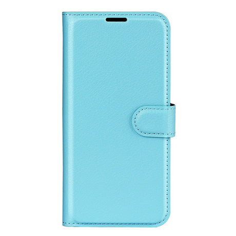 EIDERWOOD Samsung Galaxy A17 (5G) Litchi Kunstlæder Cover m. Pung - Blå