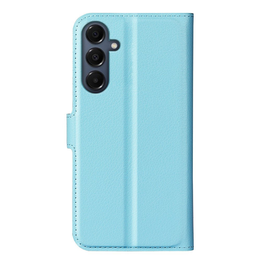 EIDERWOOD Samsung Galaxy A17 (5G) Litchi Kunstlæder Cover m. Pung - Blå