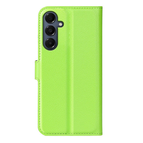 EIDERWOOD Samsung Galaxy A17 (5G) Litchi Kunstlæder Cover m. Pung - Grøn
