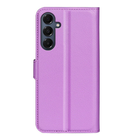 EIDERWOOD Samsung Galaxy A17 (5G) Litchi Kunstlæder Cover m. Pung - Lilla