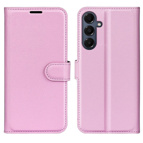 EIDERWOOD Samsung Galaxy A17 (5G) Litchi Kunstlæder Cover m. Pung - Pink