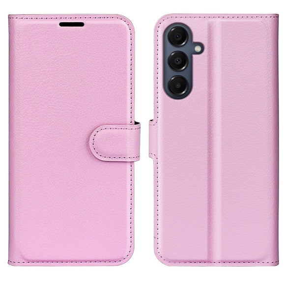 EIDERWOOD Samsung Galaxy A17 (5G) Litchi Kunstlæder Cover m. Pung - Pink