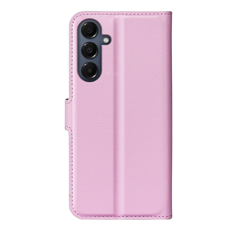 EIDERWOOD Samsung Galaxy A17 (5G) Litchi Kunstlæder Cover m. Pung - Pink