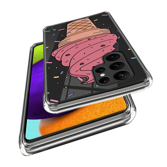 Samsung Galaxy S23 Ultra Fleksibelt Plastik Cover - Is