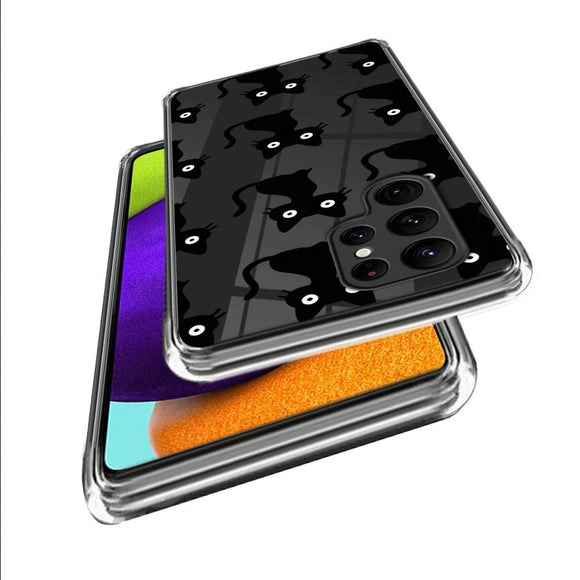 Samsung Galaxy S23 Ultra Fleksibelt Plastik Cover - Kat