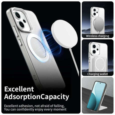 Oppo Reno14 (5G) EIDERWOOD Hybrid Plastik Cover - MagSafe Kompatibel - Gennemsigtig