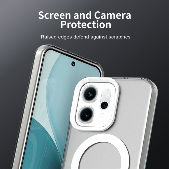 Oppo Reno14 (5G) EIDERWOOD Hybrid Plastik Cover - MagSafe Kompatibel - Gennemsigtig