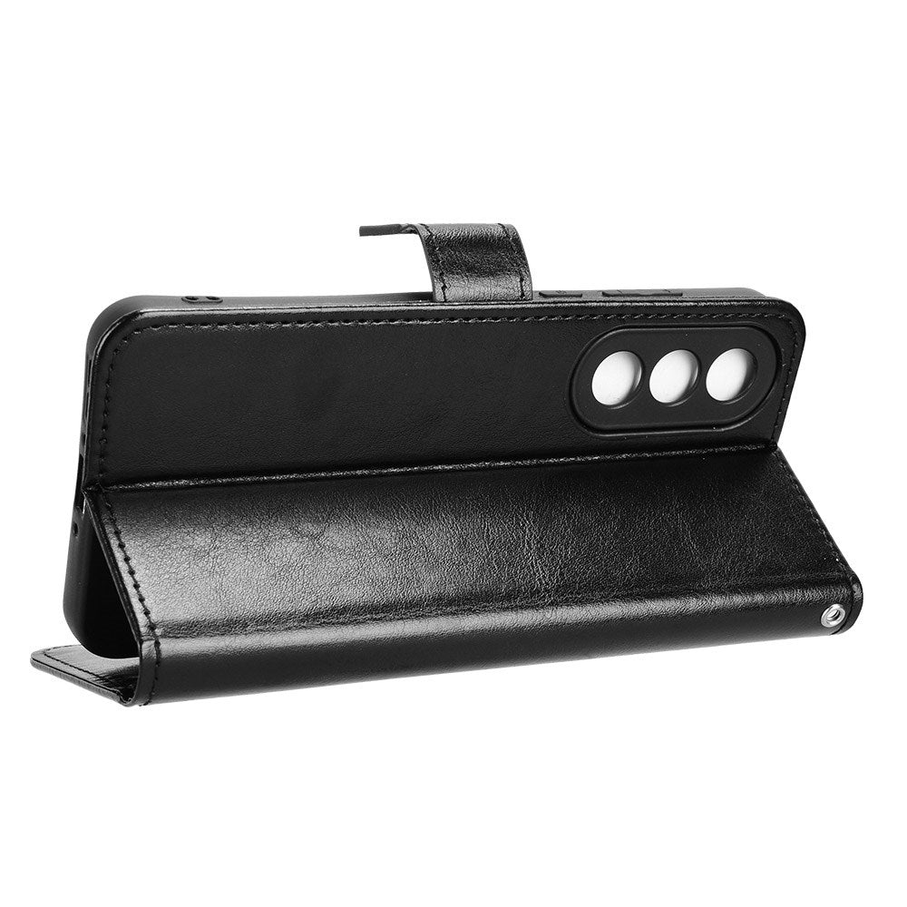 EIDERWOOD OnePlus Nord 5 Kunstlæder Flip Cover m. Strop - Sort