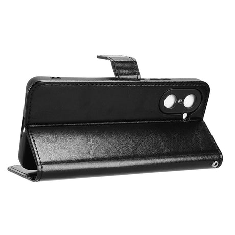 EIDERWOOD OnePlus Nord CE5 Kunstlæder Flip Cover m. Strop - Sort