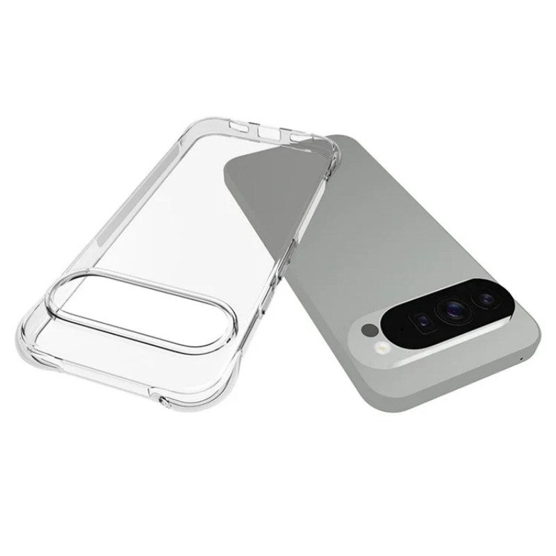 EIDERWOOD Google Pixel 10 Pro XL Plastik Cover m. Stødabsorberende Hjørner - Gennemsigtig