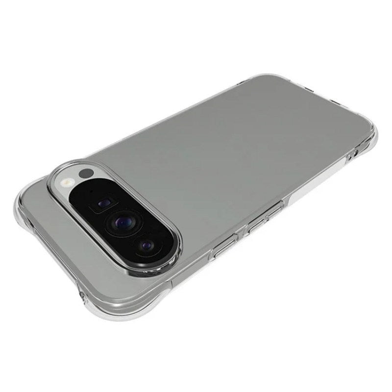 EIDERWOOD Google Pixel 10 Pro XL Plastik Cover m. Stødabsorberende Hjørner - Gennemsigtig