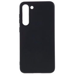Samsung Galaxy S23 Mat Fleksibelt Plastik Cover - Sort