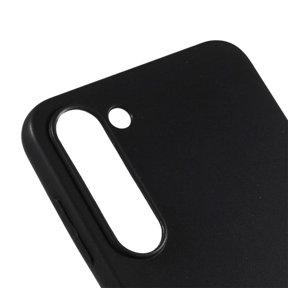 Samsung Galaxy S23 Mat Fleksibelt Plastik Cover - Sort