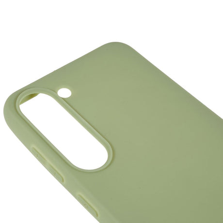 Samsung Galaxy S23 Mat Fleksibelt Plastik Cover - Grøn