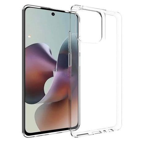 EIDERWOOD Motorola Moto G56 Fleksibelt Plastik Bagside Cover - Gennemsigtig