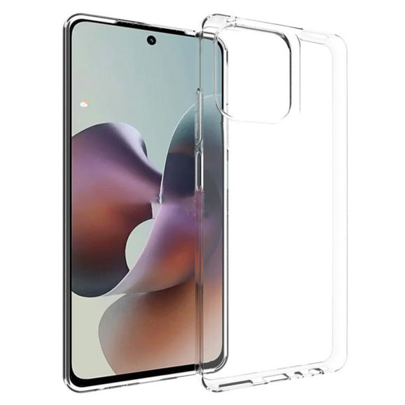 EIDERWOOD Motorola Moto G56 Fleksibelt Plastik Bagside Cover - Gennemsigtig