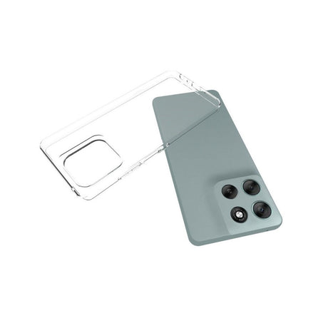 EIDERWOOD Motorola Moto G56 Fleksibelt Plastik Bagside Cover - Gennemsigtig