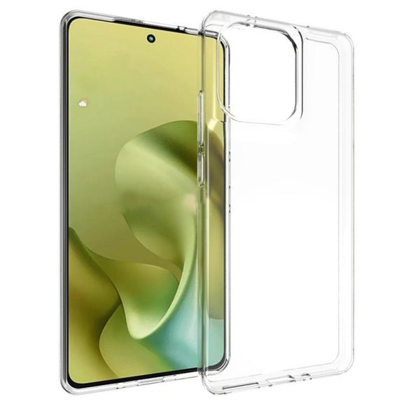 EIDERWOOD Motorola Moto G86 Fleksibelt Plastik Cover - Gennemsigtig